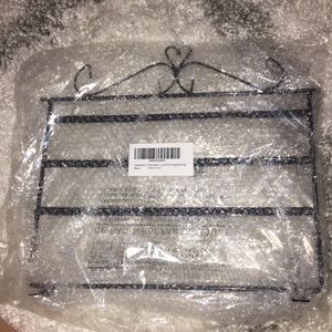 Black metal 72 holes jewelry earring stand ❤️